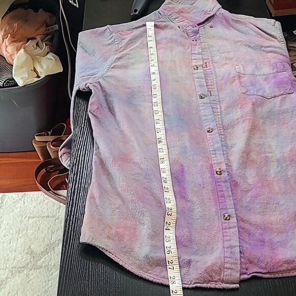 Reworked/upcycled flannel shirt - Picture 7 of 9